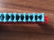 Màu xanh đỏ LSA Plus Module ABS / PBT 10 cặp KRONE STG Module 123.5 X 21.5 X 40.5mm