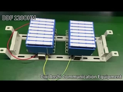 MPX286 16 hệ thống 120 ohm DDF đơn vị với 16 * E1 19 inch cài đặt