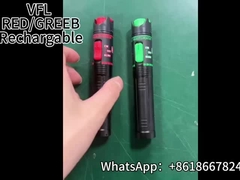 Ánh sáng xanh VFL Loại video sạc lại