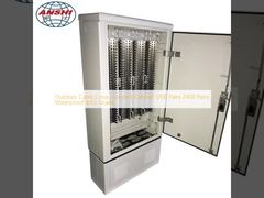 Tủ đấu cáp ngoài trời (Outdoor Cable Cross Connect Cabinet) 1200 đôi 2400 đôi, Chống nước, Cấp độ IP55