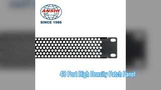 Giải pháp mạng mật độ cao 48 Port 1U Patch Panel