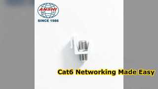 Công cụ dễ dàng Cài đặt Jack Keystone Cat6 miễn phí