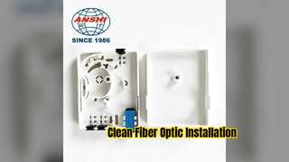 Ổ cắm tường sợi quang nhỏ gọn để lắp đặt FTTH