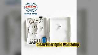 Ổ cắm tường sợi quang nhỏ gọn để thiết lập FTTH tại nhà dễ dàng