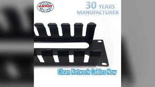 Trình quản lý cáp Rack 1U Tổ chức mạng