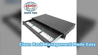 Bảng vá lỗi Cat5e 24 cổng có ngăn kéo có thể tháo rời