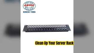 Giải pháp gắn bảng điều khiển mạng 12 cổng chuyên nghiệp