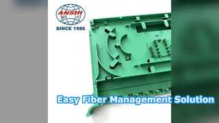 12 Khay nối sợi quang 24 lõi Giải pháp ABS ODF bền bỉ