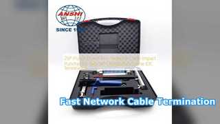 Công cụ bấm lỗ 25P để chấm dứt cáp mạng nhanh