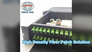 Giải pháp gắn giá đỡ bảng điều khiển sợi quang 48 cổng hiệu quả