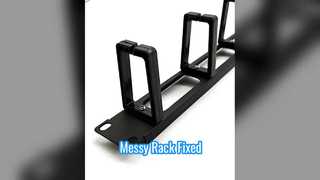 Trình quản lý cáp Rack 1U Mạng sạch