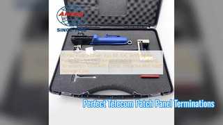 Bộ công cụ đục lỗ 10 cặp cho bảng vá lỗi viễn thông