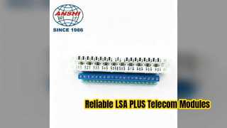 Mô-đun viễn thông 10 cặp LSA PLUS Kết nối đáng tin cậy