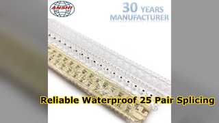 Giải pháp mô-đun nối đầy gel 25 cặp không thấm nước