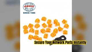Khóa cổng RJ45 Ổ cắm chống bụi Bảo vệ cổng mạng của bạn