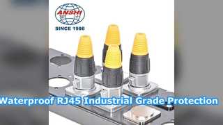 Giải pháp kết nối Ethernet RJ45 chống nước cấp công nghiệp