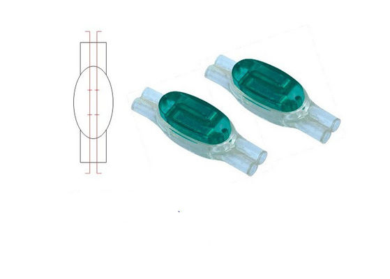 U1B Green Color 0.9-1.3mm Wire Butt Connector Moisture-Resistant IDC Terminal Block