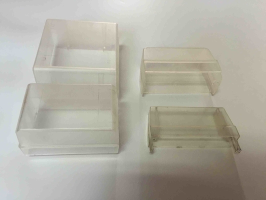 Small PC 50 Pairs Dust Proof Box Plastic Transparent For Back Mount Frame