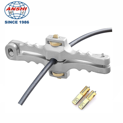 Adjustable Cutting Mid Span Cable Stripper For Depth 2/5" To 1"(10-25mm) Diameter
