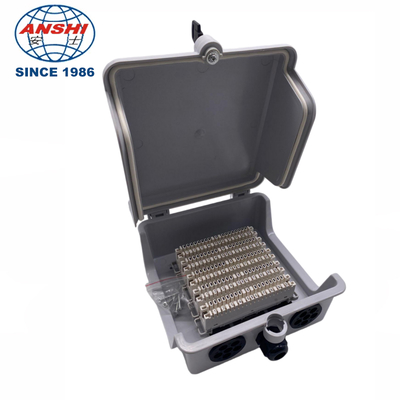 Outdoor Indoor Use DP Box 50 Pairs Telephone Cable Distribution Box For 50 Pairs LSA Module