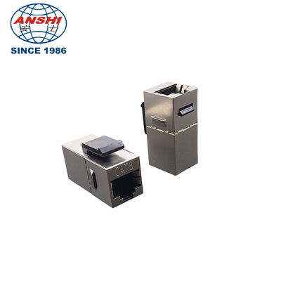 RJ45 Keystone Jack Inline Coupler CAT6 FTP/STP 8P8C Female to Female Keystone CAT 6 Jack