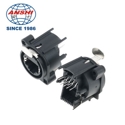 Waterproof Shielded D-Type RJ45 Female Dual Port Feed-through Socket, 8P8C Ethernet Cable Adapter