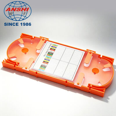 48-Core Fiber Fusion Splice Tray Terminal Box Fiber Distribution Box Fusion Splice Tray Large-Size Patch Cord Fusion Splice Tray