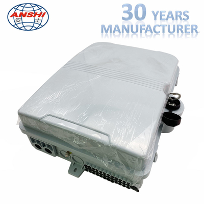 16 Cores PLC Cassette Type or 24 Cores adapter and pigtail Outdoor Fiber Distribution Box