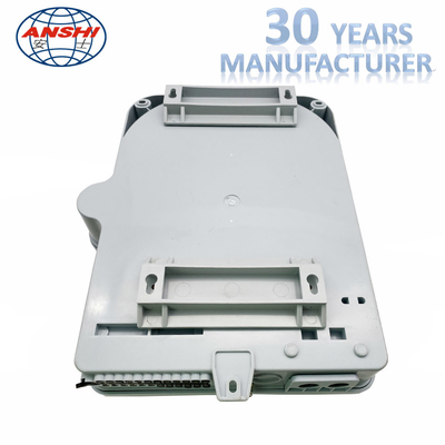 16 Cores PLC Cassette Type or 24 Cores adapter and pigtail Outdoor Fiber Distribution Box