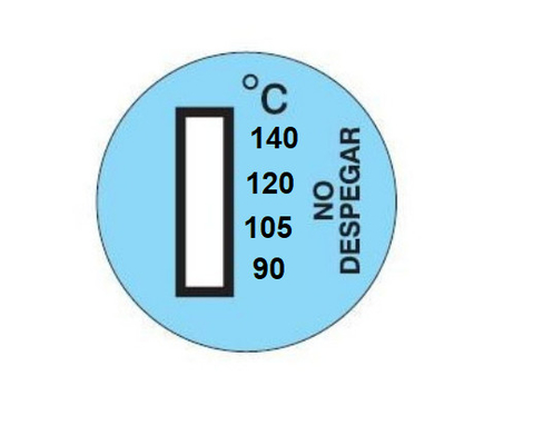 Dải chỉ số nhiệt độ không thể đảo ngược 40-180°C để giám sát động cơ