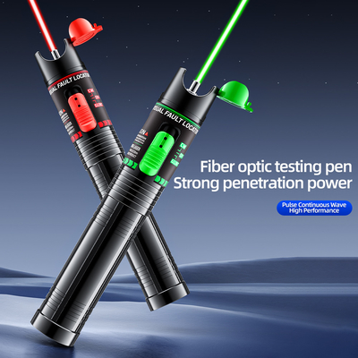 Green Laser Red Laser Fault Tracker cho FTTH FTTB FTTX Network với các kết nối SC/ST/FC và công suất đầu ra 5-100MW