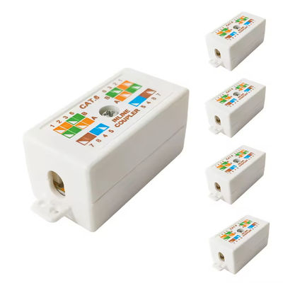 Cat6 Cat5e IDC 4 Pair/8 Way Junction Hộp 8P8C - Bộ ghép cáp nội tuyến - ổ cắm đầu cuối