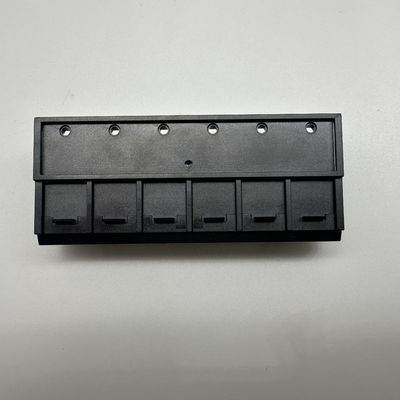 Bộ chuyển đổi mặt trước 6 khe RJ45 Keystone UTP cho Bảng vá
