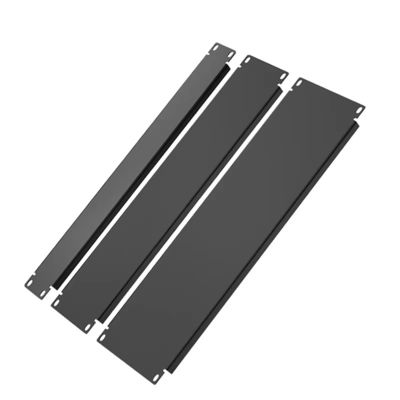 Tủ màu đen 6U với màu trắng 1U 2U 3U 4U Blind Panel Server Telecom Parts