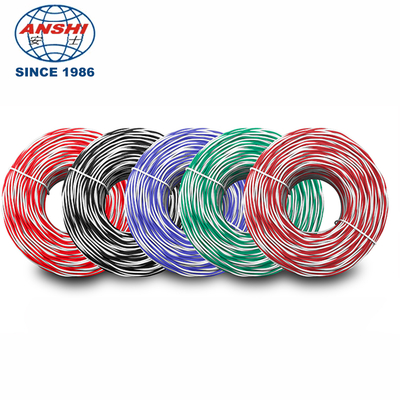 Dây cáp điện thoại trắng đỏ 2 lõi 0.5mm cách điện PE