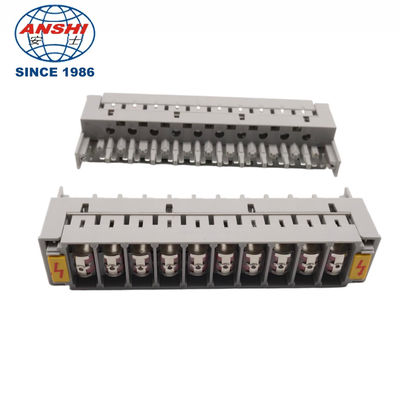 ANSHI 10 cặp 3 cực ống dẫn khí ống LSA Plus Module Bảo vệ quá áp