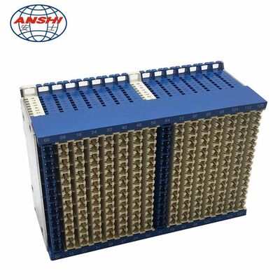 Mật độ cao cho cả cài đặt dọc / dọc JPX202-STO 128 cặp Exchange Side Terminal Block Test Module