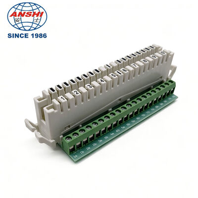 20 Đơn vị có thể tháo rời với bảng mạch 10 cặp ngắt kết nối hoặc chuyển mạch điện tử