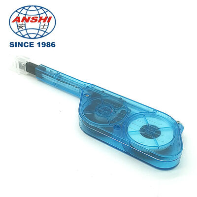 Một nhấn một nhấp chuột Fiber End Face Cleaner, Công cụ lau nhanh cho MPO / MTP Connector, Flange Optical Patch Cord MPO Fiber Connector Cleaner