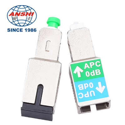 Máy giảm áp sợi 0dB hiệu suất cao, SC/APC Male-SC/UPC Female Inline Plug, Single/Multimode 1310/1550nm