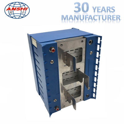 High Density 100 Pairs MDF Main Distribution Frame Terminal Block with Voltage and Current Protection