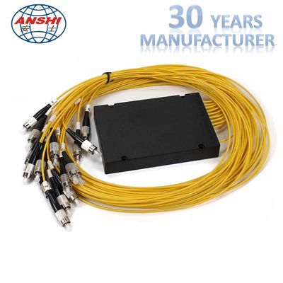 Ftth Cassette Loại Phụ kiện sợi quang Bộ tách Plc 1x16